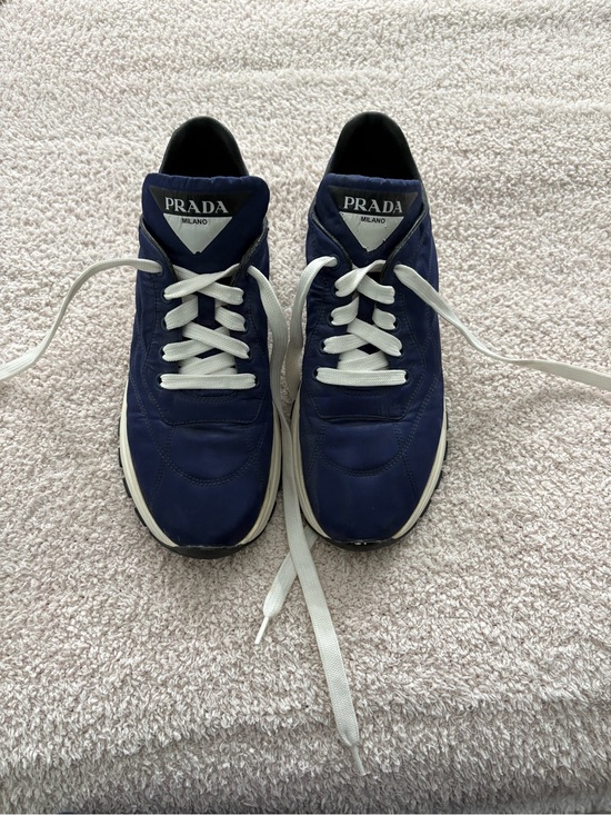 Prada Shoes - Blue Prada Sneakers